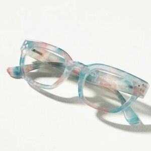 NEW from Anthropologie Prism Blue‎ Light Filtering Reading Glasses +1.25